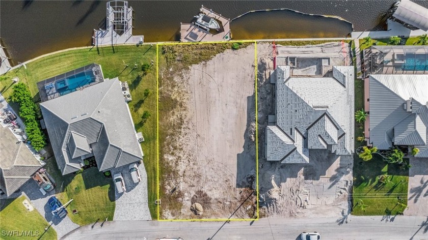 GULF ACCESS lot with 2021 Seawall and 2022 Boat Dock with solar - Beach Lot for sale in Cape Coral, Florida on Beachhouse.com