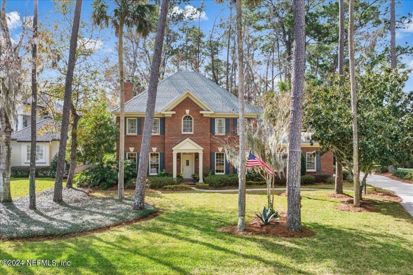 Welcome to this classic two-story brick residence on one of the - Beach Home for sale in Ponte Vedra Beach, Florida on Beachhouse.com