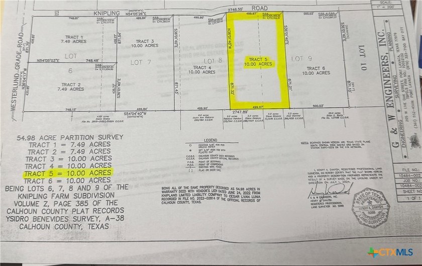 Come build your new home on this 10 acre tract on the outskirts - Beach Acreage for sale in Port Lavaca, Texas on Beachhouse.com