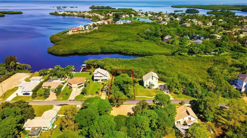 Sea Breeze Island, on the bay, 0.28 acre lot, 70 foot - Beach Lot for sale in Tarpon Springs, Florida on Beachhouse.com