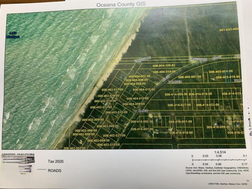 Nice affordable lot with Lake Michigan  Shared Access. Fantastic - Beach Lot for sale in Mears, Michigan on Beachhouse.com