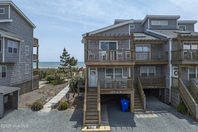 Beachfront Luxury on Topsail Island - Turnkey 2-Bedroom End-Unit - Beach Townhome/Townhouse for sale in North Topsail Beach, North Carolina on Beachhouse.com