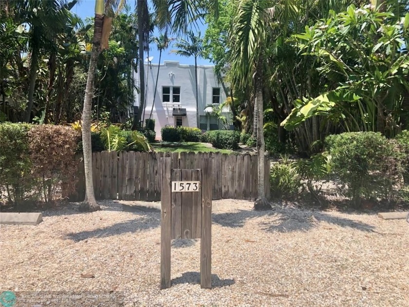 Charming, unique two-story duplex conveniently located in - Beach Lot for sale in Oakland Park, Florida on Beachhouse.com