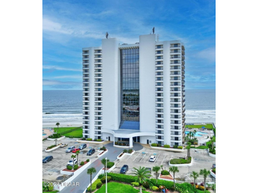 Welcome to a breathtaking oceanfront oasis! Incredible direct - Beach Condo for sale in Daytona Beach Shores, Florida on Beachhouse.com