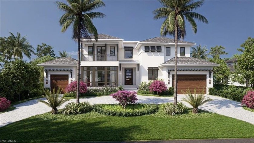 Transitional coastal elegance meets modern luxury! Showcasing - Beach Home for sale in Naples, Florida on Beachhouse.com