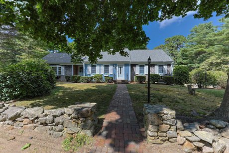 This well appointed, expanded cape is situated on the corner of - Beach Home for sale in Brewster, Massachusetts on Beachhouse.com