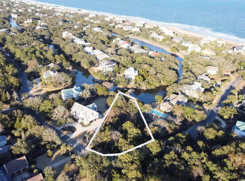DeBordieu Colony - Ocean Green Section. Huge .79 Acre homesite - Beach Lot for sale in Georgetown, South Carolina on Beachhouse.com