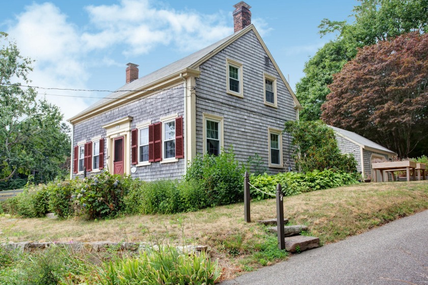 This stunning cape style antique home is located in the historic - Beach Home for sale in Sandwich, Massachusetts on Beachhouse.com