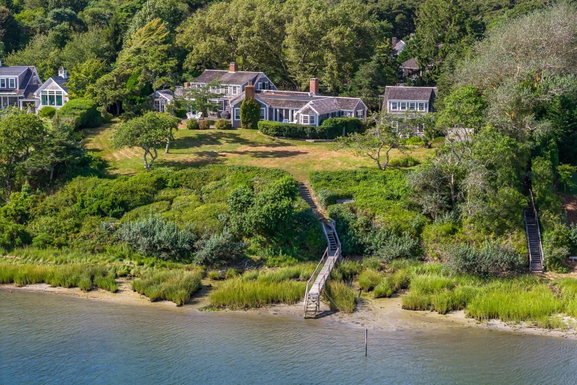 Perched high above Oyster Pond, this generational estate-first - Beach Home for sale in Chatham, Massachusetts on Beachhouse.com