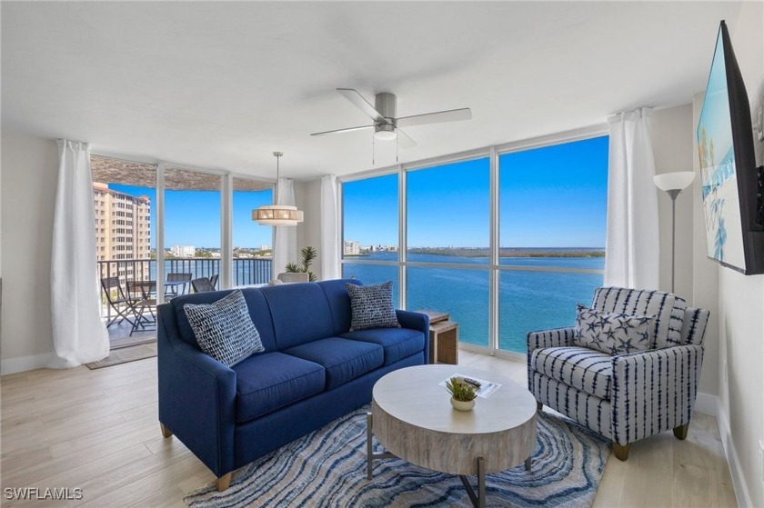 Stunning Renovated Waterfront Condo with Panoramic Views - - Beach Condo for sale in Fort Myers Beach, Florida on Beachhouse.com