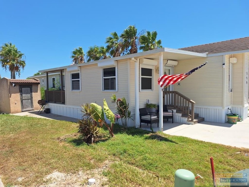 Updated and remodeled park model with island room addition on a - Beach Home for sale in Port Isabel, Texas on Beachhouse.com