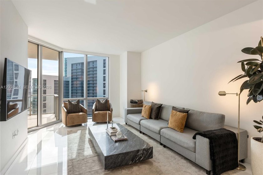 Perched on the 44th floor of Paramount Miami Worldcenter, this 1 - Beach Condo for sale in Miami, Florida on Beachhouse.com