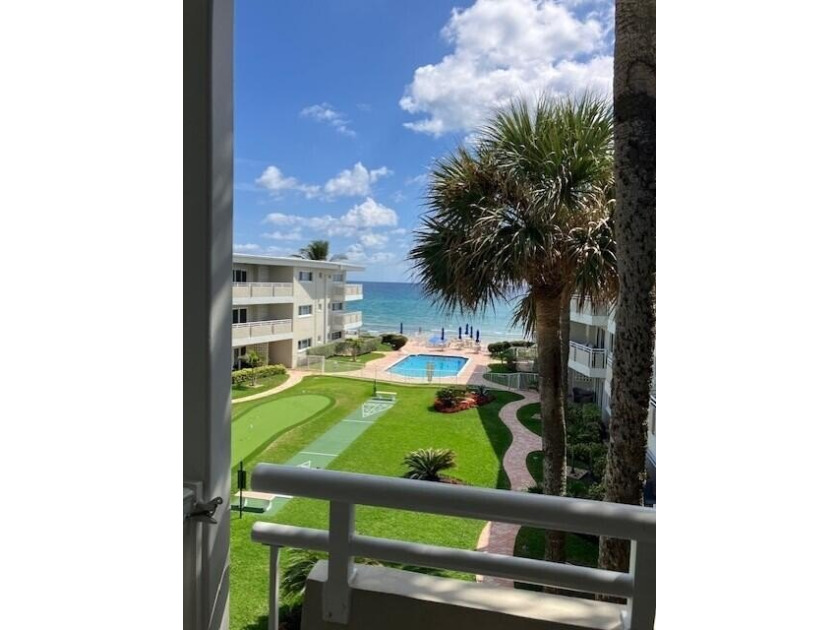 Direct ocean front building.   Unit provides ocean views.  Step - Beach Condo for sale in Hillsboro Beach, Florida on Beachhouse.com