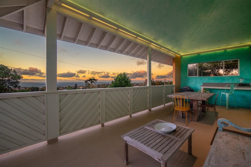 Quality finishes, ocean views, a large covered lanai, a two-car - Beach Home for sale in Makawao, Hawaii on Beachhouse.com