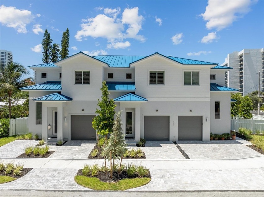 Experience Coastal living in a stunning new construction 2-story - Beach Townhome/Townhouse for sale in Pompano Beach, Florida on Beachhouse.com