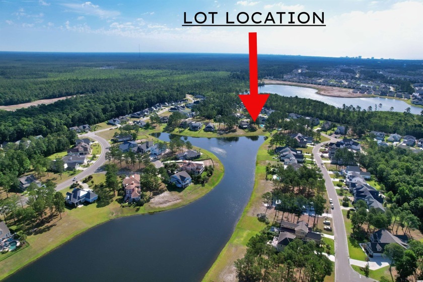 This water view lot is perfect homesite for your new custom - Beach Lot for sale in Myrtle Beach, South Carolina on Beachhouse.com