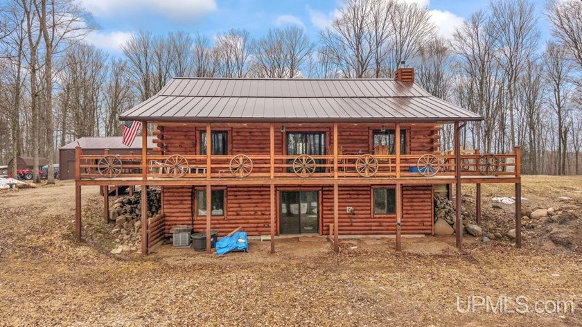 This is the private, secluded home or camp on 6.5 acres you've - Beach Home for sale in Hardwood, Michigan on Beachhouse.com