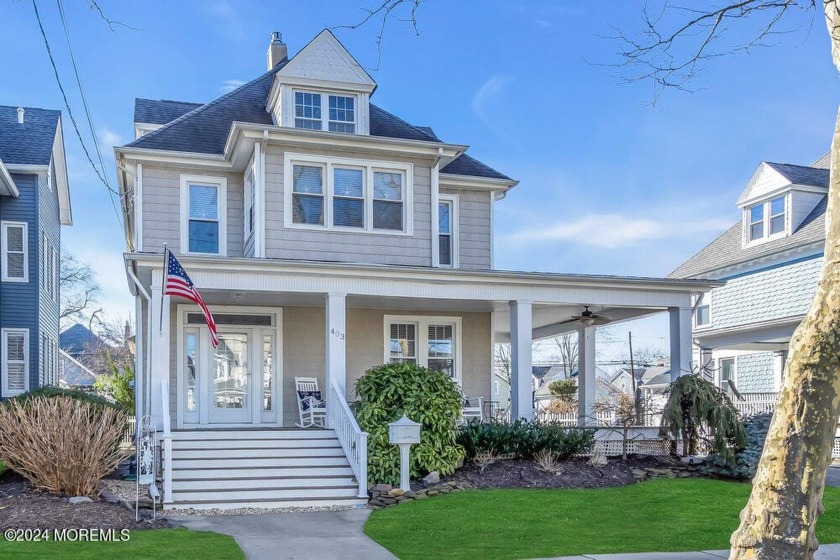 You will love this Charming 3 BR 1.5 Bath Colonial w/ BONUS 3rd - Beach Home for sale in Belmar, New Jersey on Beachhouse.com