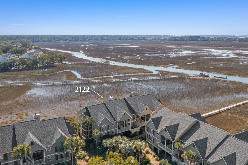 Desirable light & bright top floor villa with amazing tidal - Beach Home for sale in Seabrook Island, South Carolina on Beachhouse.com