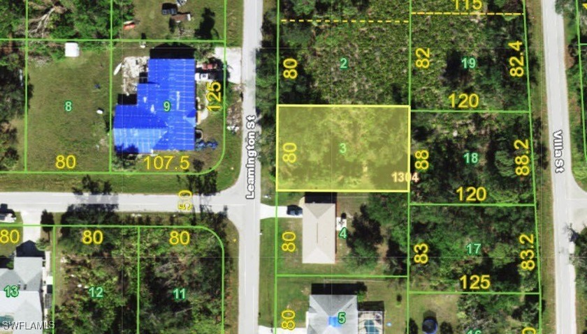 Standard 80x120 vacant residential parcel zoned single-family - Beach Lot for sale in Punta Gorda, Florida on Beachhouse.com