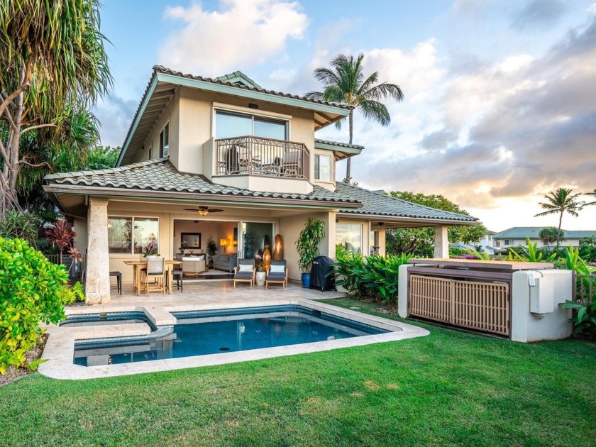 One of the best front row locations in the exclusive Kai Malu - Beach Condo for sale in Kihei, Hawaii on Beachhouse.com