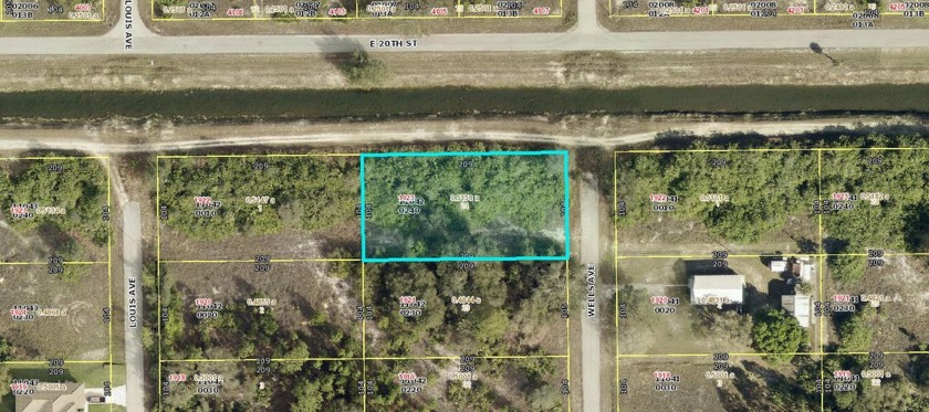 BUILD YOUR CUSTOM HOME ON THIS CORNER CANAL OVERSIZED .5158 LOT - Beach Lot for sale in Lehigh Acres, Florida on Beachhouse.com