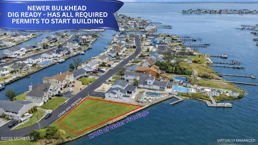 Build the home you've always imagined on this extraordinary - Beach Lot for sale in Toms River, New Jersey on Beachhouse.com