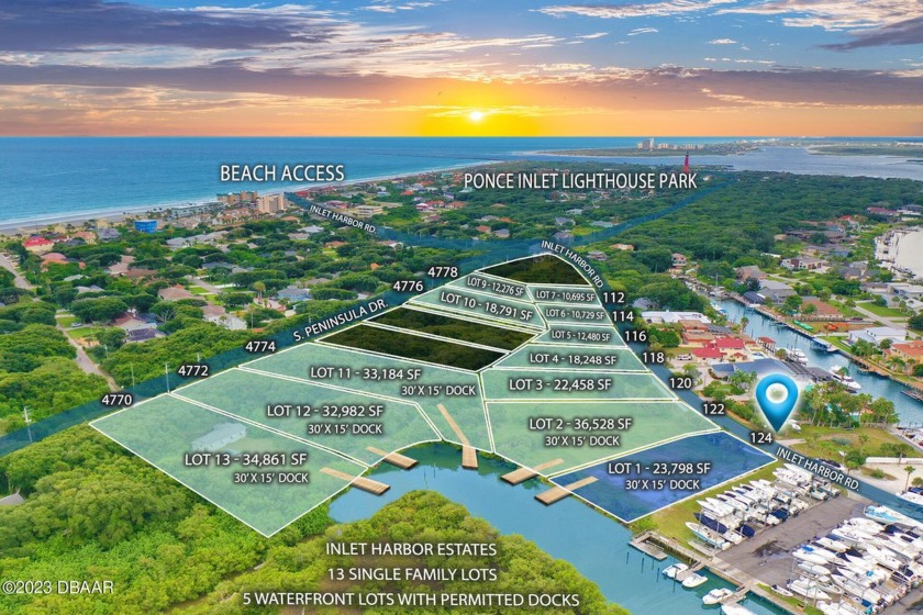 Do not miss this rare opportunity to purchase your spectacular - Beach Lot for sale in Ponce Inlet, Florida on Beachhouse.com