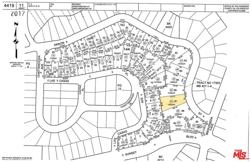 Sited on a 13,224 sq ft parcel, this fully cleared and - Beach Lot for sale in Pacific Palisades, California on Beachhouse.com