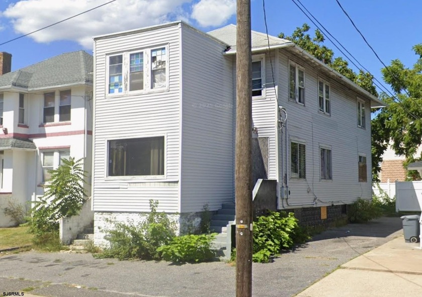 Total rehab needed on this large duplex. Upstairs unit is a top - Beach Townhome/Townhouse for sale in Pleasantville, New Jersey on Beachhouse.com