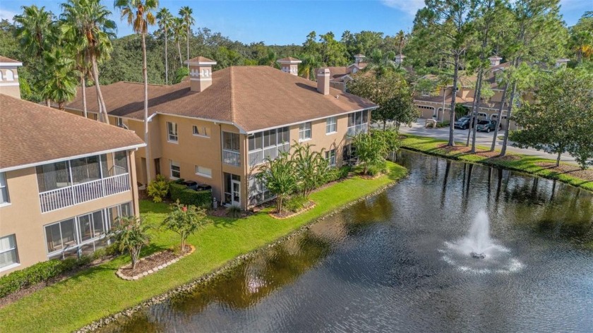 Enjoy a birds-eye view of the pond from this second story condo - Beach Condo for sale in Palm Harbor, Florida on Beachhouse.com