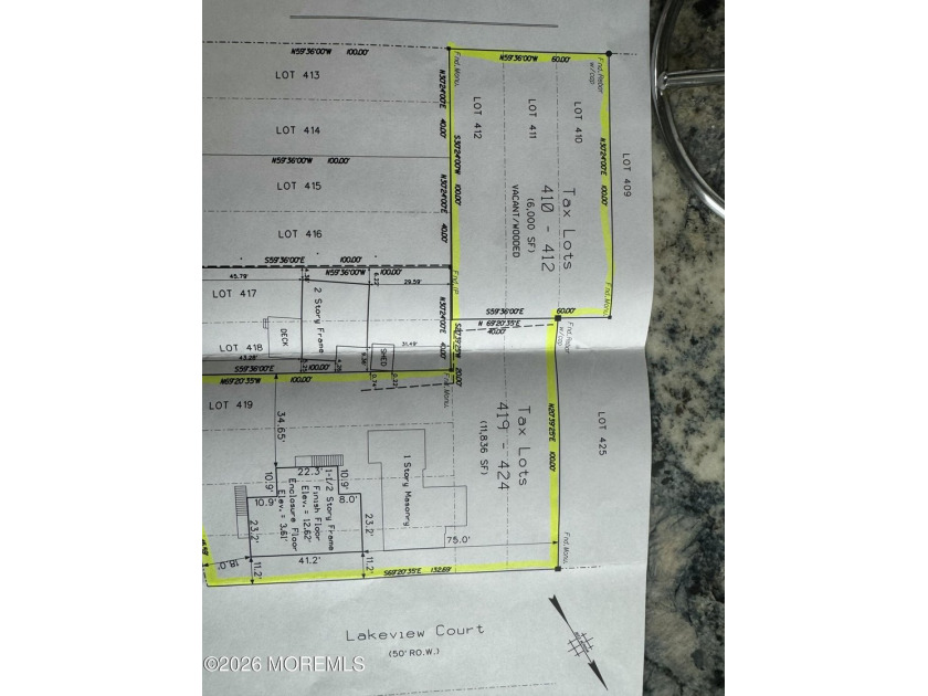 Great location! Two blocks to the beach and river. Water sports - Beach Lot for sale in Pine Beach, New Jersey on Beachhouse.com