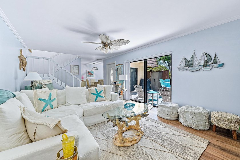 Fully renovated in 2022 with a brand-new roof, this - Beach Townhome/Townhouse for sale in Jupiter, Florida on Beachhouse.com