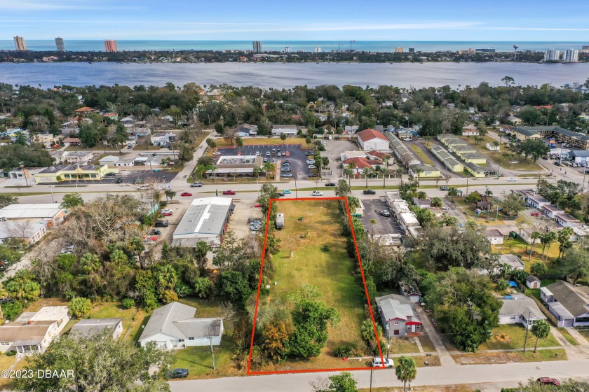 Owner financing available. .83 acres of commercial land zoned - Beach Commercial for sale in Holly Hill, Florida on Beachhouse.com