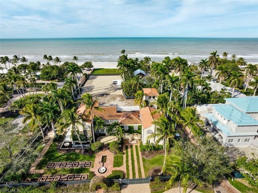 This beachfront lot at 17 7th Avenue South is being sold with - Beach Lot for sale in Naples, Florida on Beachhouse.com
