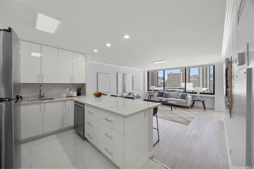 Experience elevated island living in this beautifully remodeled - Beach Condo for sale in Honolulu, Hawaii on Beachhouse.com