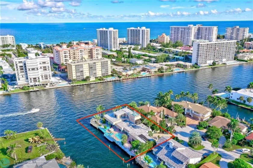 THE ULTIMATE FLORIDA LIFESTYLE|LARGEST POINT LOT AVAILABLE IN - Beach Home for sale in Pompano Beach, Florida on Beachhouse.com