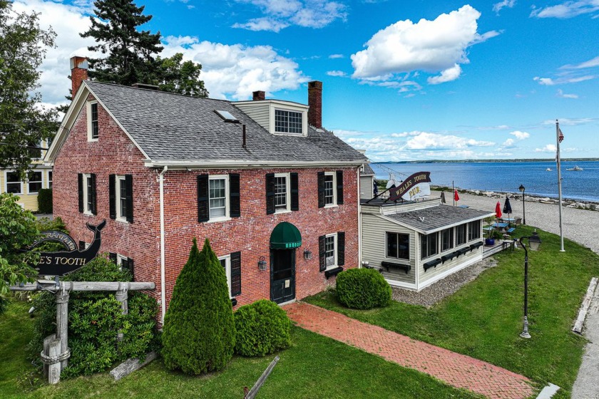 Lovely brick ocean home, pub & restaurant, complete with plenty - Beach Commercial for sale in Lincolnville, Maine on Beachhouse.com