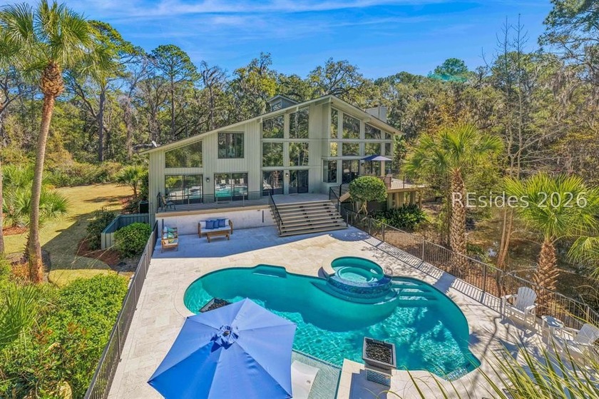 Experience Lowcountry living at its finest in this bright, airy - Beach Home for sale in Hilton Head Island, South Carolina on Beachhouse.com