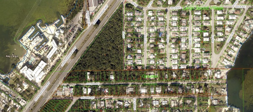 4.77 Acres where one home can be built on the ground as - Beach Lot for sale in Key Largo, Florida on Beachhouse.com