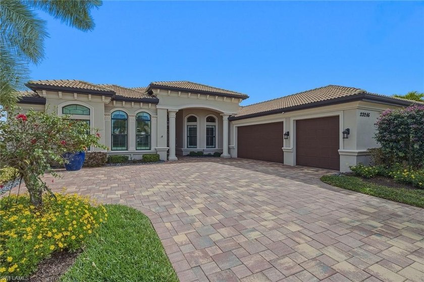 Set within the gated community of Bonita Lakes, this refined - Beach Home for sale in Bonita Springs, Florida on Beachhouse.com