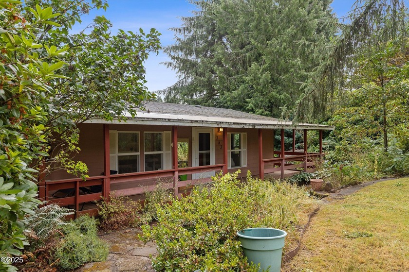 Creekfront one level private setting 3 bedroom, 2 bath with - Beach Home for sale in Otis, Oregon on Beachhouse.com