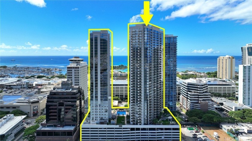 Experience modern luxury in this fully furnished 2-bedroom - Beach Condo for sale in Honolulu, Hawaii on Beachhouse.com