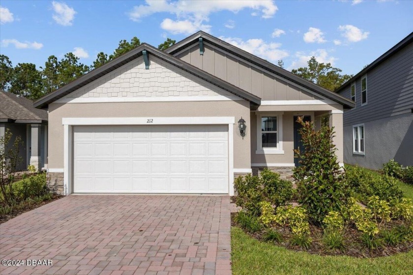 Brand new, energy-efficient home available NOW! Retreat to your - Beach Home for sale in Daytona Beach, Florida on Beachhouse.com