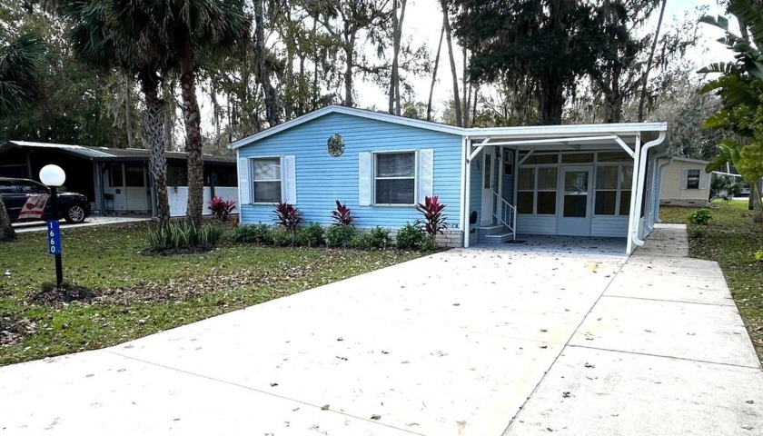 This is a manufactured home on leased land with lot rent. This - Beach Home for sale in Edgewater, Florida on Beachhouse.com