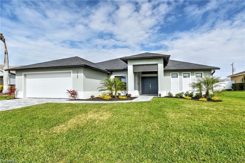 Built in 2022, this striking contemporary residence delivers - Beach Home for sale in Cape Coral, Florida on Beachhouse.com