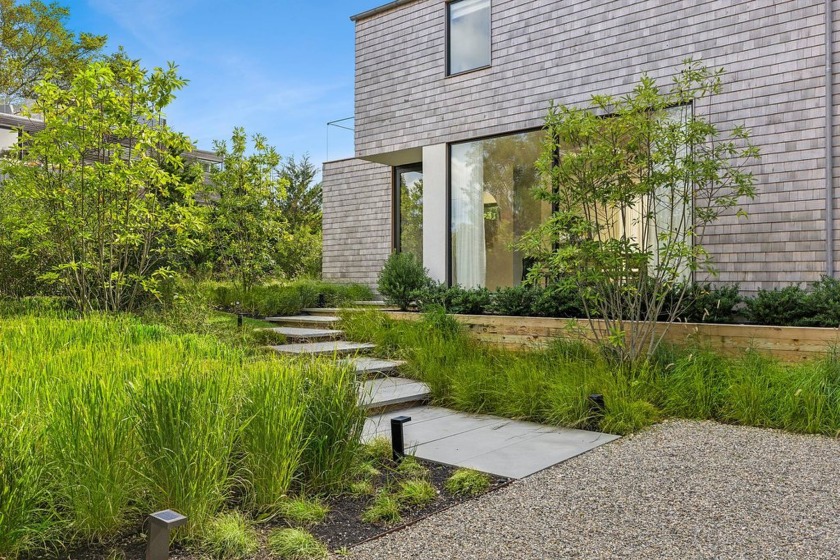 This stunning contemporary home, completed in 2023, is situated - Beach Home for sale in Sag Harbor, New York on Beachhouse.com