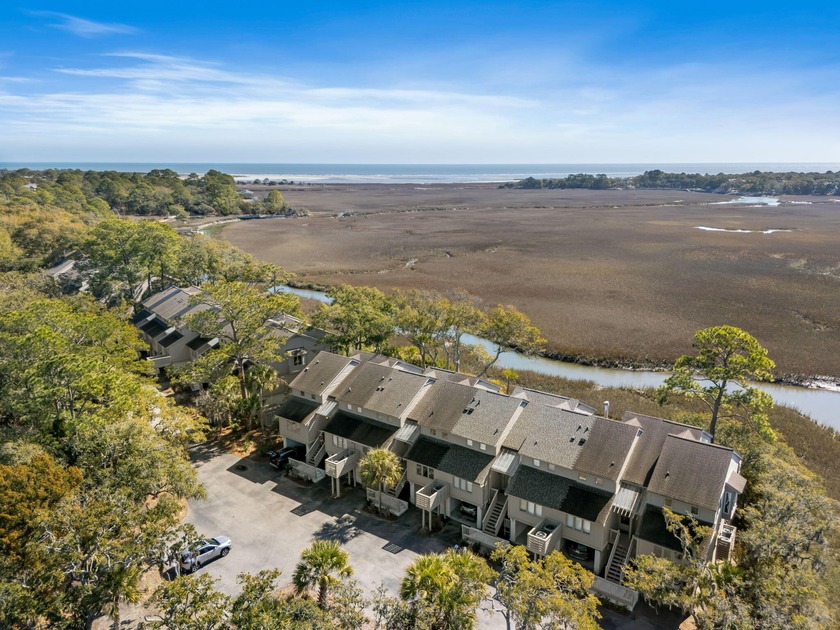 The views from this Creek Watch Villa townhome are almost - Beach Townhome/Townhouse for sale in Seabrook Island, South Carolina on Beachhouse.com