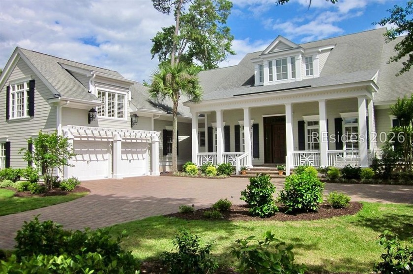 Enjoy one of the most spectacular lagoon-to-golf views in all of - Beach Home for sale in Bluffton, South Carolina on Beachhouse.com