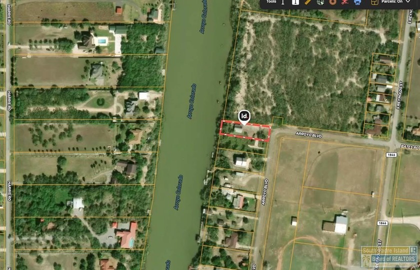On main street in Rio Hondo. 66' wide on street side. 73' wide - Beach Lot for sale in Rio Hondo, Texas on Beachhouse.com